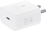 Samsung 25 W GaN 3 A Wall Charger for Mobile (White) - Image 2
