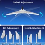 ZEBRONICS 76.2 cm (30 inch) Curved WFHD VA Panel with 300 Nits Brightness, HDR10, 99% sRGB, 95% DCI-P3, 2 x DP, 2 x HDMI, 1 x 3.5mm UltraWide Gaming Monitor - Image 2